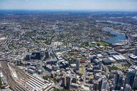 Aerial Image of HAYMARKET AND CENTRAL STATION