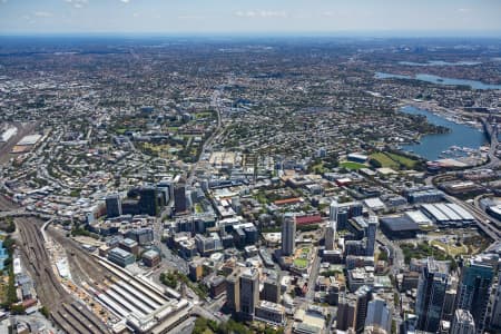 Aerial Image of HAYMARKET AND CENTRAL STATION