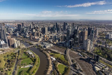 Aerial Image of MELBOURNE CBD