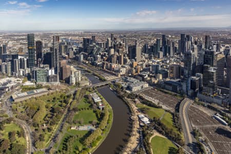 Aerial Image of MELBOURNE CBD