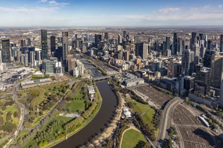 Aerial Image of MELBOURNE CBD