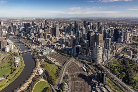 Aerial Image of MELBOURNE CBD
