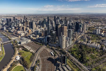 Aerial Image of MELBOURNE CBD