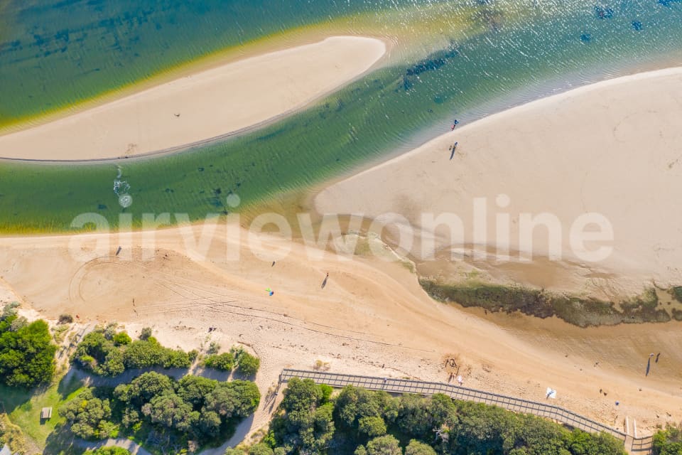 Aerial Image of Barwon River detail