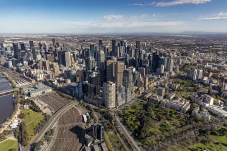 Aerial Image of EAST MELBOURNE