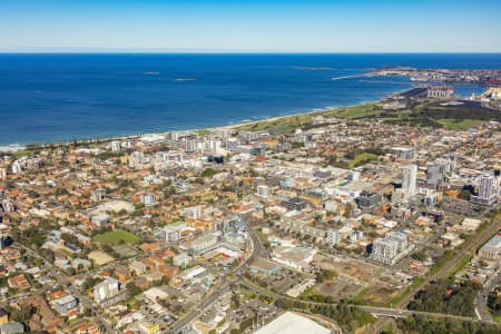 Aerial Image of WOLLONGONG CBD