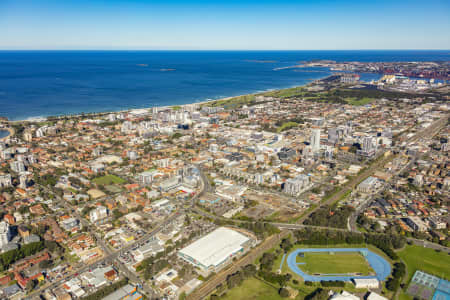 Aerial Image of WOLLONGONG CBD