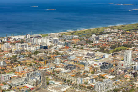 Aerial Image of WOLLONGONG CBD