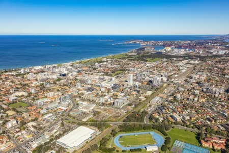 Aerial Image of WOLLONGONG CBD