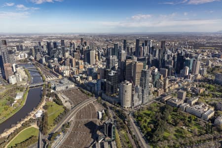 Aerial Image of EAST MELBOURNE