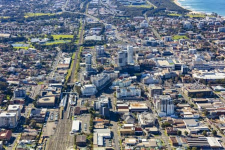 Aerial Image of WOLLONGONG STATION
