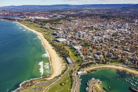 Aerial Image of WOLLONGONG BEACH