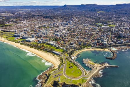 Aerial Image of WOLLONGONG HEAD LIGHTHOUSE