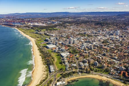 Aerial Image of WOLLONGONG BEACH