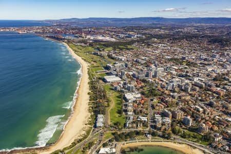 Aerial Image of WOLLONGONG BEACH