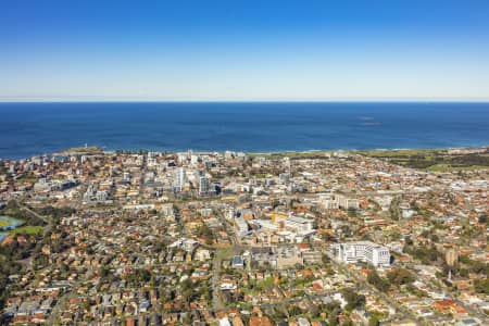 Aerial Image of WOLLONGONG CBD