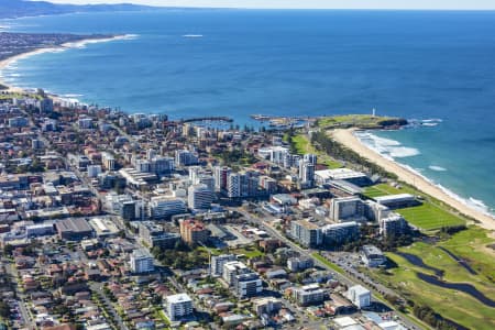 Aerial Image of WOLLONGONG CBD