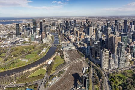 Aerial Image of EAST MELBOURNE