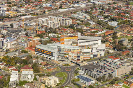 Aerial Image of WOLLONGONG HOSPITAL