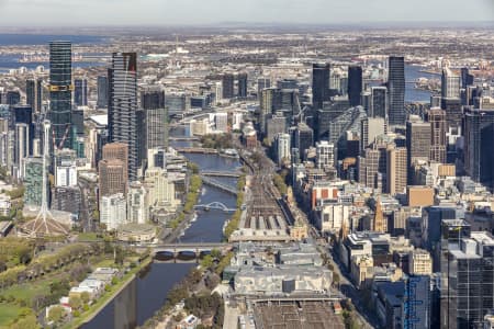 Aerial Image of MELBOURNE CBD