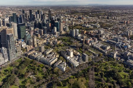 Aerial Image of EAST MELBOURNE