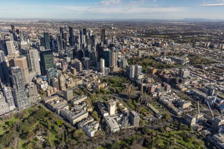 Aerial Image of EAST MELBOURNE