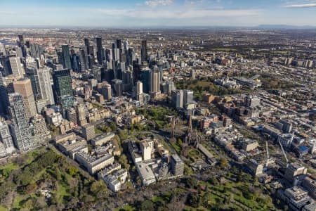 Aerial Image of EAST MELBOURNE