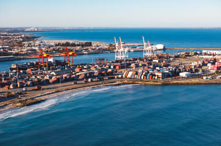 Aerial Image of FREMANTLE PORT