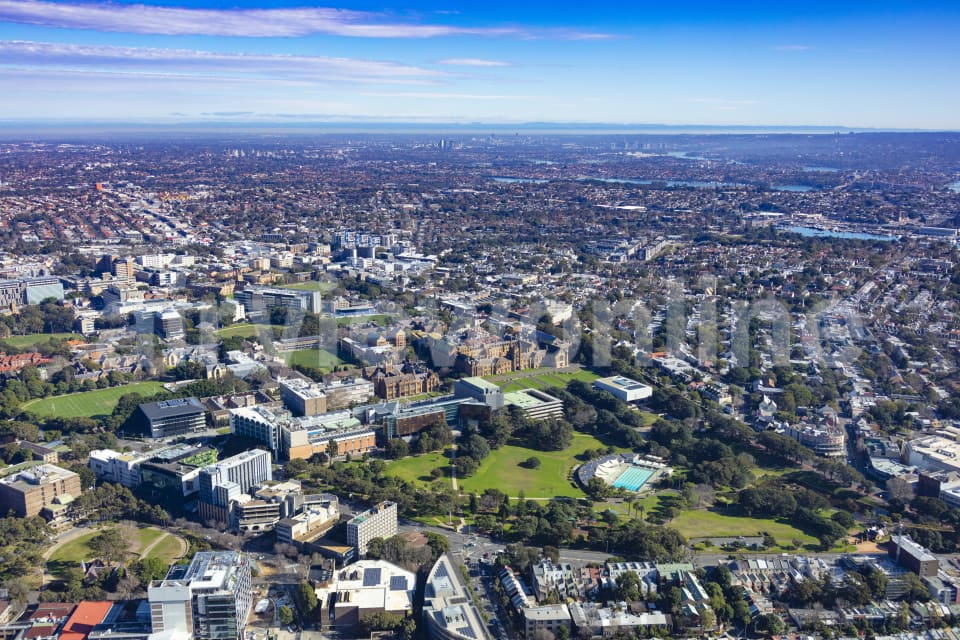 Aerial Image of The University Of Sydney
