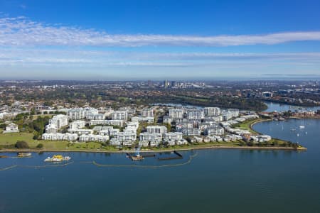 Aerial Image of BREAKFAST POINT