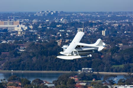 Aerial Image of SEAPLANE AIR TO AIR