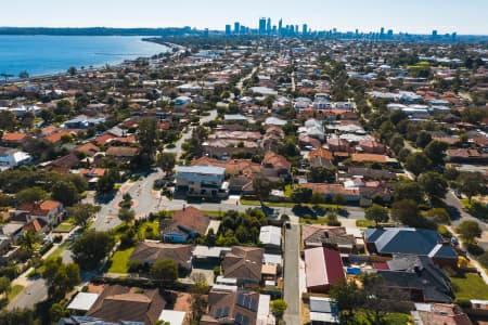 Aerial Image of COMO TO PERTH CBD