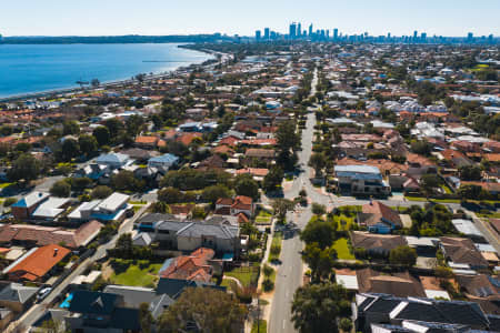 Aerial Image of COMO TO PERTH CBD