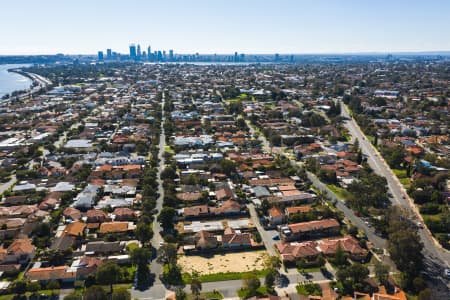 Aerial Image of COMO TO PERTH CBD
