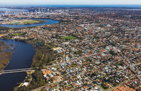 Aerial Image of BAYSWATER