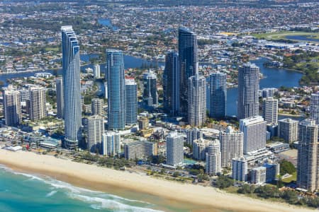 Aerial Image of SURFERS PARADISE, GOLD COAST SERIES