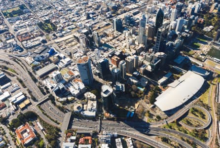 Aerial Image of PERTH CBD