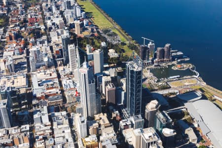 Aerial Image of PERTH CBD