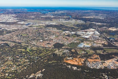 Aerial Image of BUSHMEAD