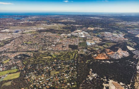 Aerial Image of BUSHMEAD