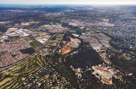 Aerial Image of BUSHMEAD