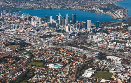 Aerial Image of NORTH PERTH