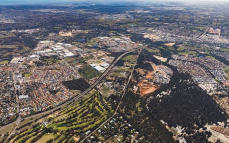 Aerial Image of BUSHMEAD