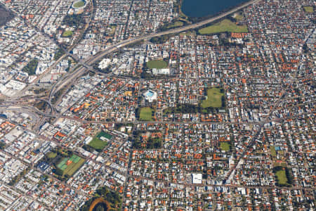 Aerial Image of NORTH PERTH