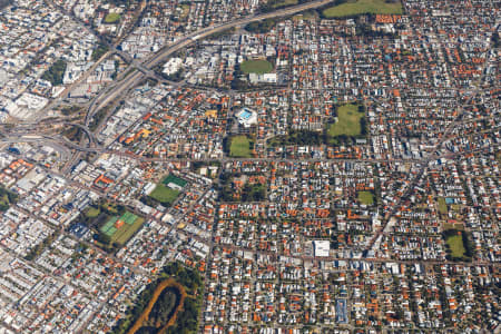 Aerial Image of NORTH PERTH