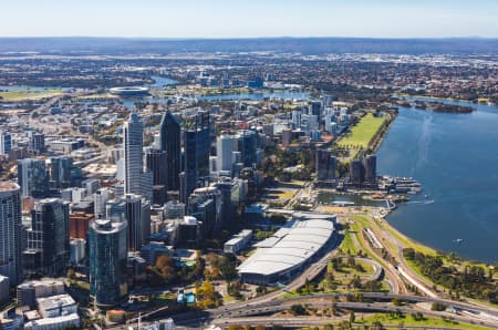 Aerial Image of PERTH CBD