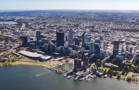 Aerial Image of ELIZABETH QUAY