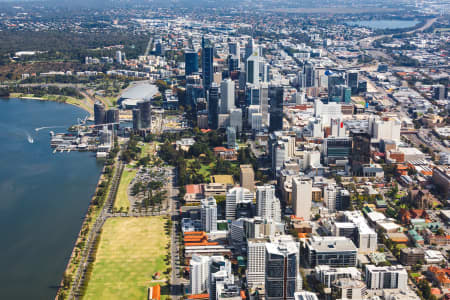 Aerial Image of PERTH CBD