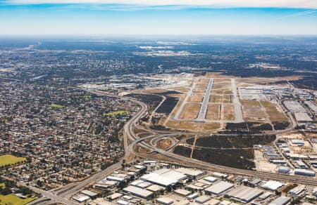 Aerial Image of KEWDALE TOWARDS PERTH AIRPORT