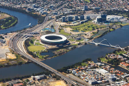 Aerial Image of PERTH OPTUS STADIUM